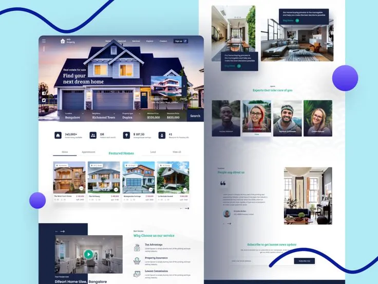 Taj Developers — Web Development, Portal Development project by Mediators